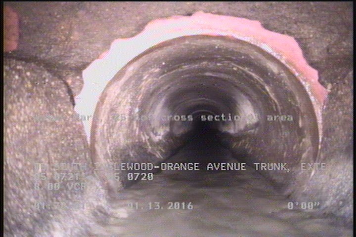 Water Mark, 25 %of cross sectional area