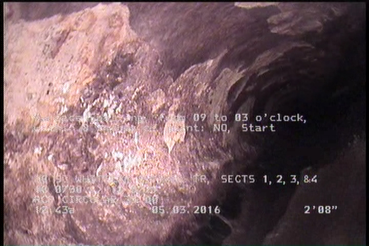Surface Spalling, from 09 to 03 o'clock, within 8 inches of joint: NO, Start