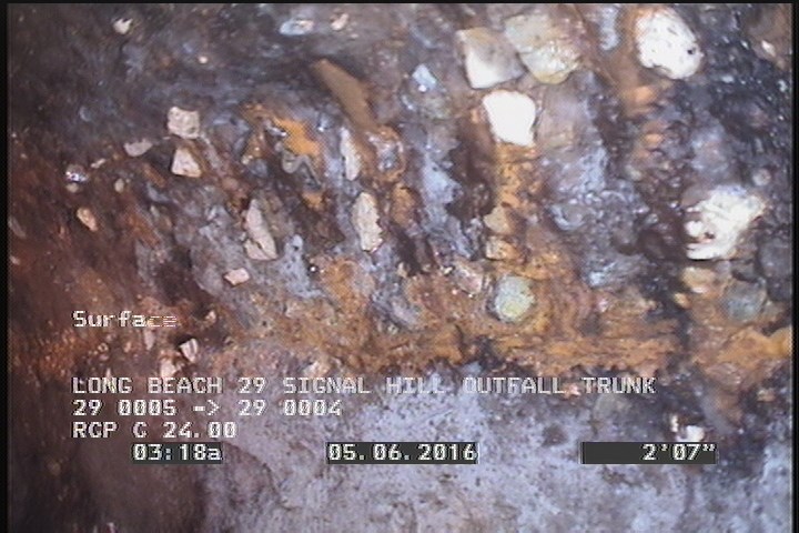Surface Aggregate Projecting, from 09 to 03 o'clock, within 8 inches of joint: YES, Start