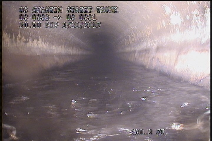 General Observation - 28.5" RCP CIPP