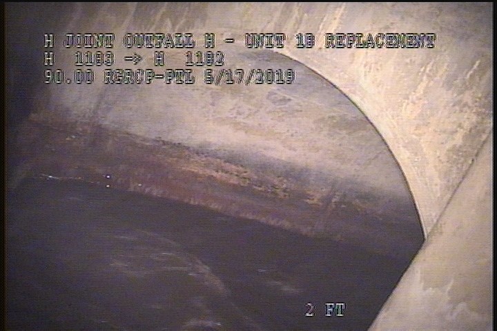 General Observation - LINER U/S OF MH H 1183