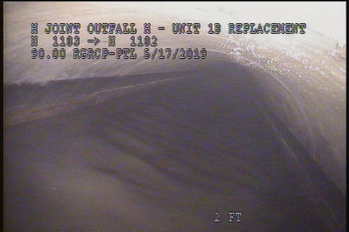 General Observation - VIEW OF U/S OF MH H 1183