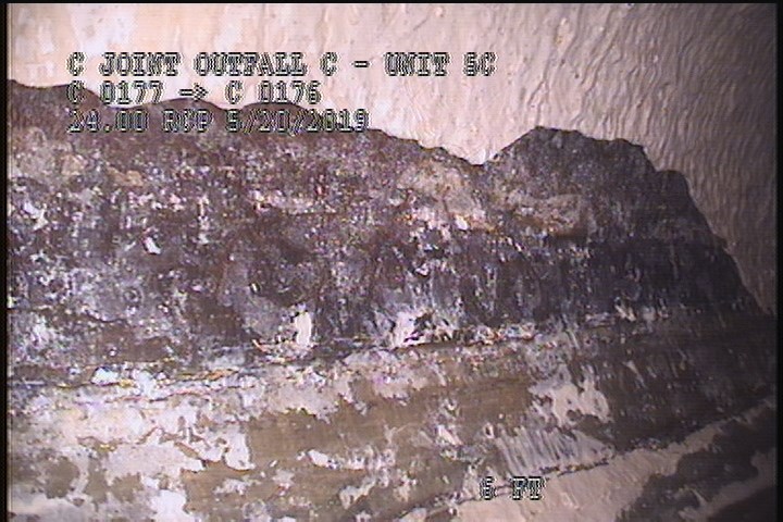 General Observation - Peeling & Flaking 7 TO 8 O CLOCK