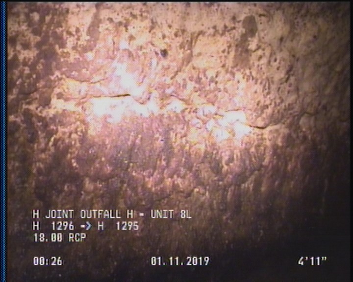 Surface Spalling, from 09 to 03 o'clock, within 8 inches of joint: YES, Start
