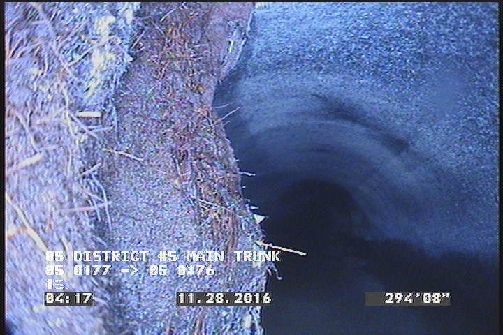 Survey Abandoned - CAM BLKD BY ROOTS AT CONNECTION