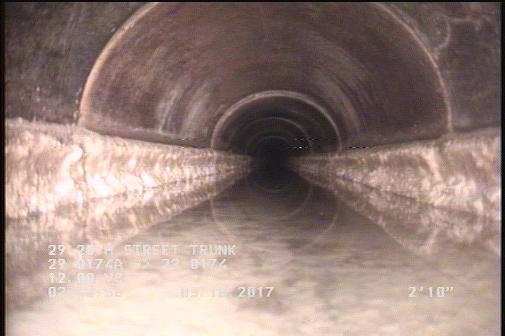 Deposits Settled Compacted, 5 %of cross sectional area, from 04 to 08 o'clock, , within 8 inches of joint: NO, Start