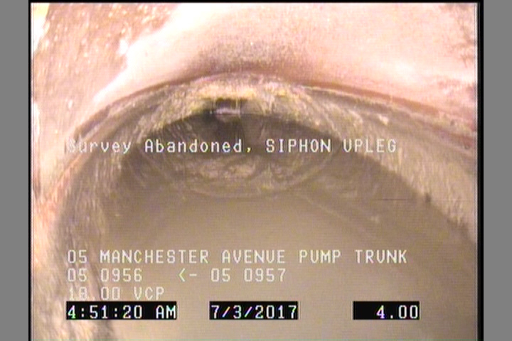Survey Abandoned - SIPHON UPLEG SOUTH