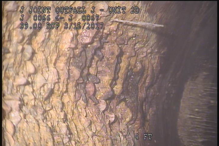 Surface Reinforcement Corroded, at 12 o'clock, within 8 inches of joint: NO - CIRCUM REBAR-POSSIBLE