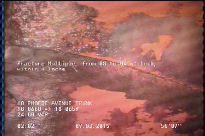 Fracture Multiple, from 08 to 04 o'clock, within 8 inches of joint: YES, Start