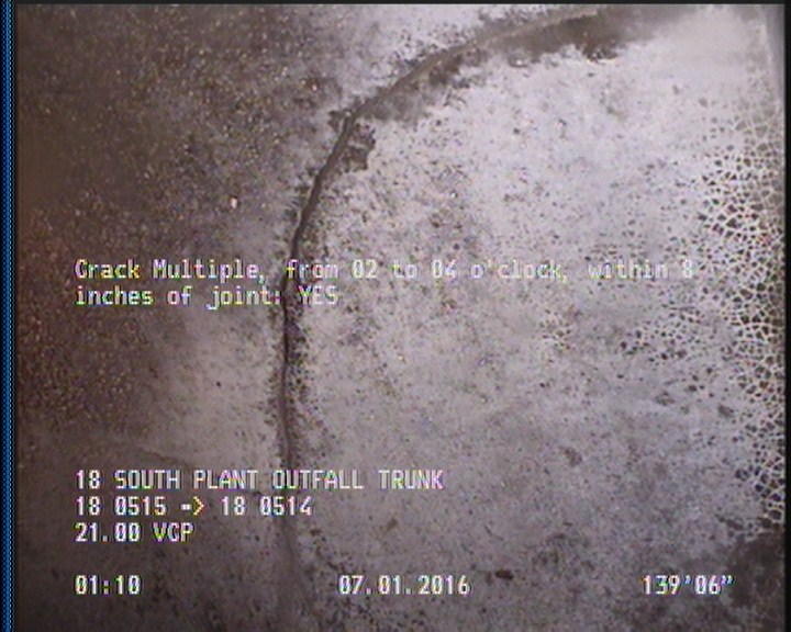 Downstream Manhole, Survey Ends - 18 0514