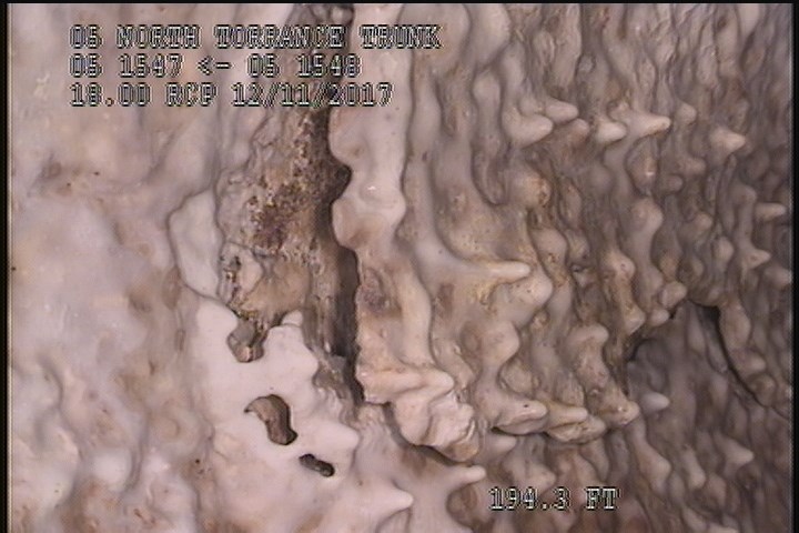 Surface Spalling, from 08 to 04 o'clock, within 8 inches of joint: YES, Start - BLISTERING PEELING CONCRETE