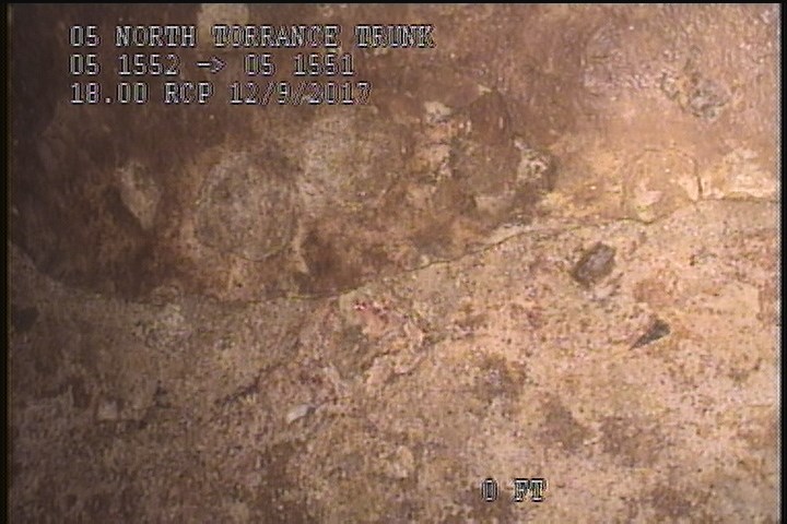 Surface Spalling, from 08 to 04 o'clock, within 8 inches of joint: YES, Start - BLISTERING PEELING CONCRETECONCRETE