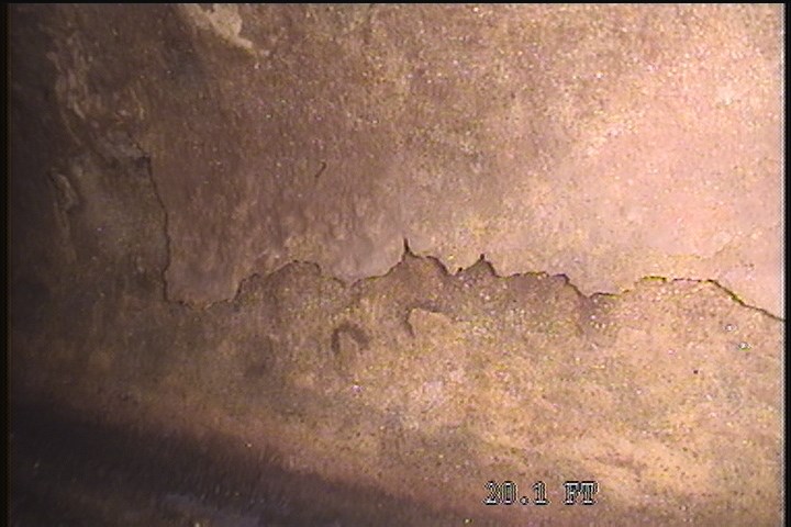 Surface Spalling, from 08 to 04 o'clock, within 8 inches of joint: NO - PEELING CONCRETE