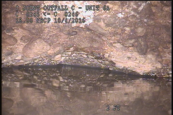 Surface Aggregate Visible, from 11 to 01 o'clock, within 8 inches of joint: NO