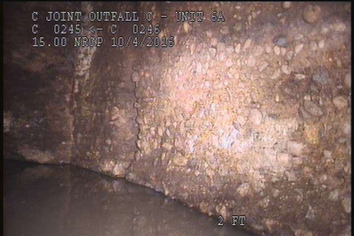 General Observation - CORRODED CHANNEL