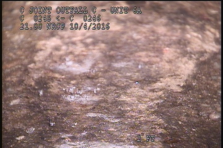 Surface Missing Wall, at 12 o'clock, within 8 inches of joint: YES