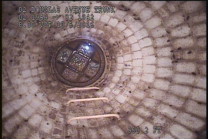 Downstream Manhole, Survey Ends - 10:16AM
