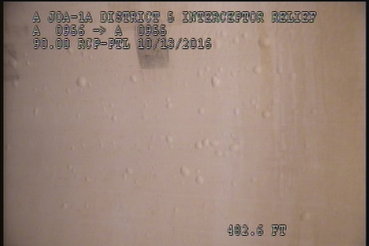 Lining Failure Blistered, from 08 to 04 o'clock, within 8 inches of joint: NO - SMALL VERY SPORATIC