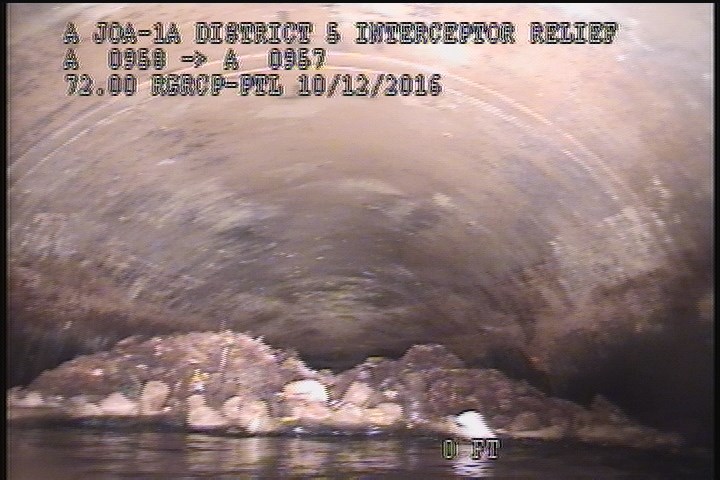Deposits Attached Other, 20 %of cross sectional area, from 02 to 10 o'clock, , within 8 inches of joint: YES - FLOATING DEBRIE