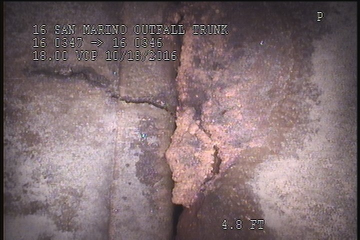 General Observation - CHIPPING/POSSIBLY BROKEN AROUND THE JOINT