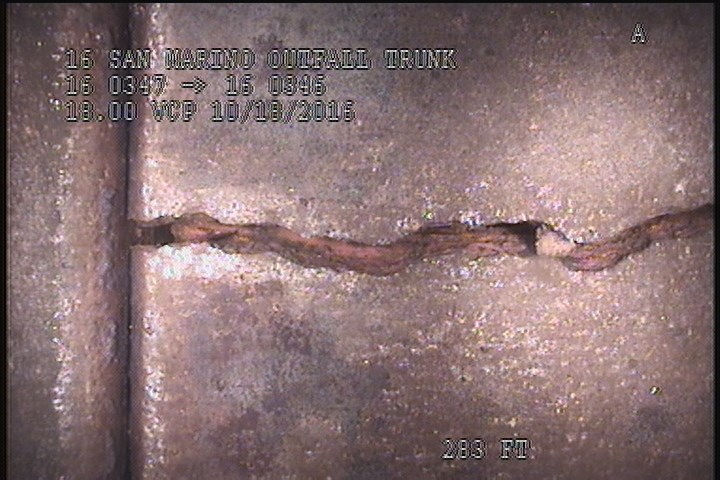 Broken, at 12 o'clock, within 8 inches of joint: YES, Start