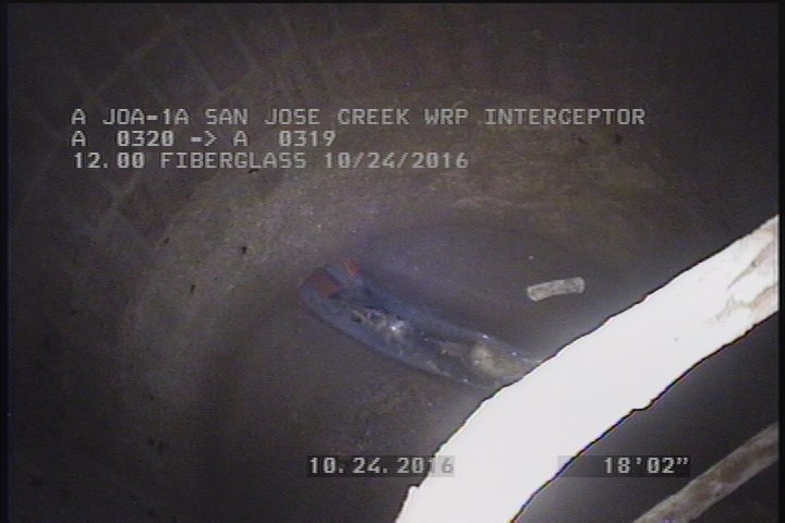 Downstream Manhole, Survey Ends MH IS LOCAL MH - 4:50AM