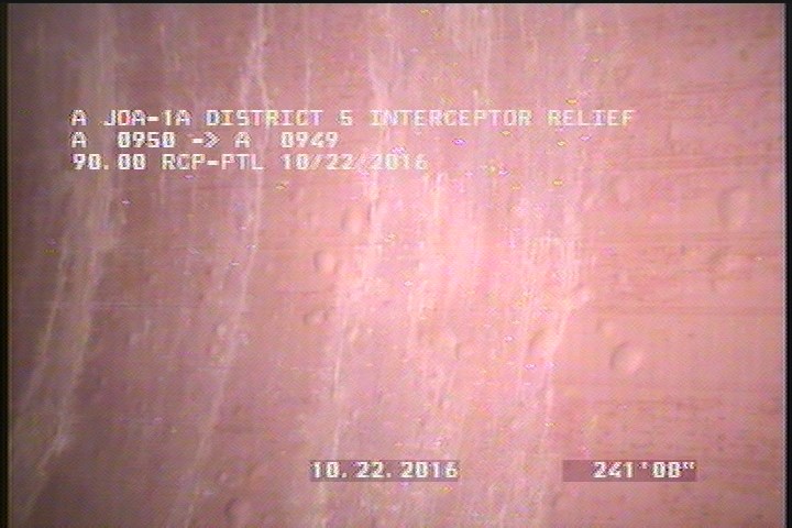 Lining Failure Blistered, from 08 to 04 o'clock, within 8 inches of joint: NO