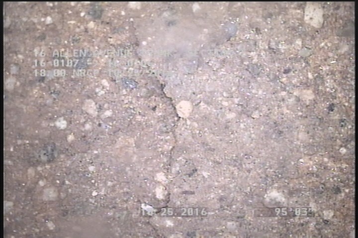 Surface Aggregate Missing, from 08 to 04 o'clock, within 8 inches of joint: YES, Start - SEVERE AGG IN PEELING CONCRETE