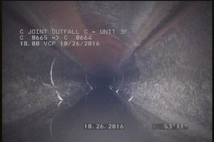Water Mark, 80 %of cross sectional area