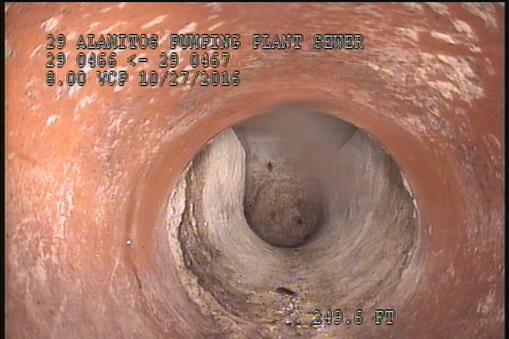Upstream Manhole, Survey Ends - ABLE TO SEE MH. 467