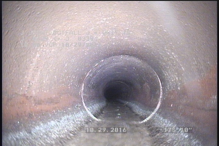 Material Change, Vitrified clay pipe