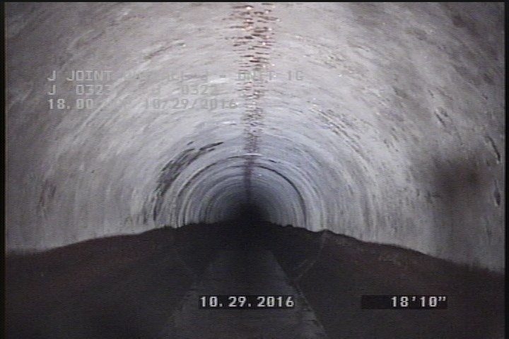 General Observation - WHITE SUBSTANCE ON PIPE START