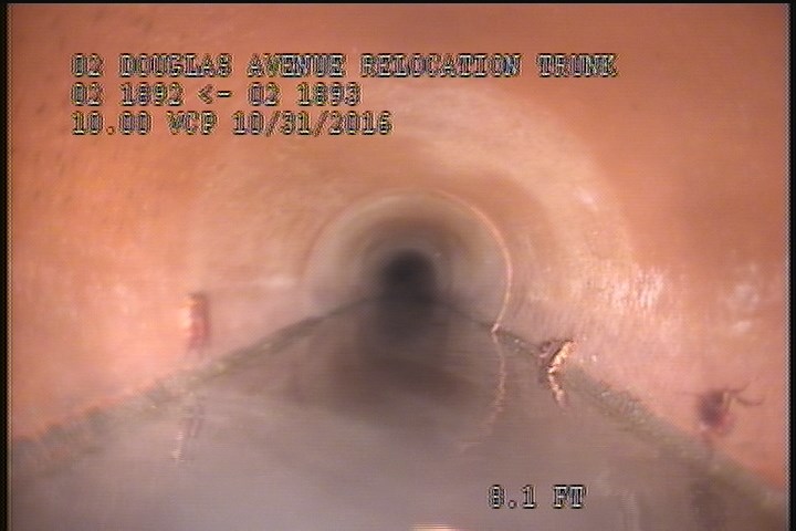 Deposits Attached Grease, 5 %of cross sectional area, from 04 to 08 o'clock, , within 8 inches of joint: YES