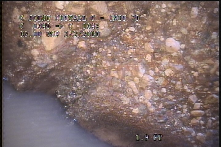 Water Mark, 85 %of cross sectional area