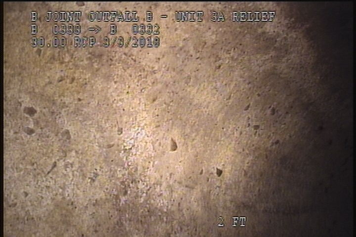Surface Aggregate Projecting, from 10 to 02 o'clock, within 8 inches of joint: YES, Start - SEVERE AGG SPORATIC