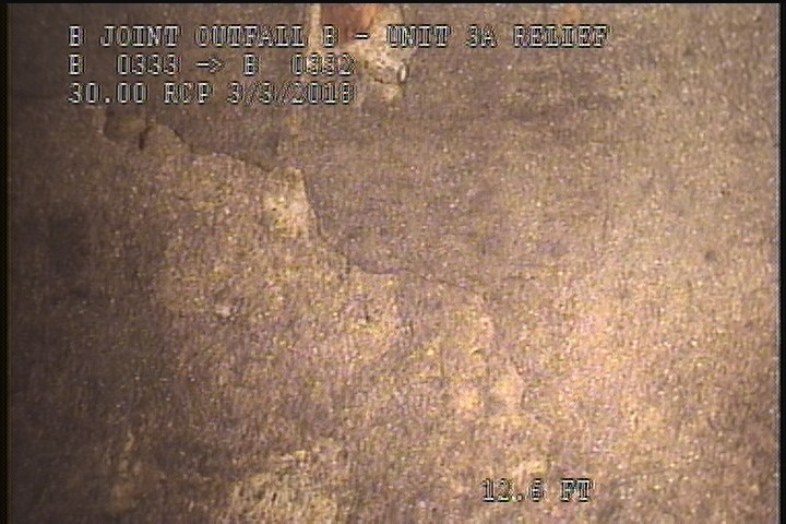 Surface Spalling, from 10 to 02 o'clock, within 8 inches of joint: YES, Start - PEELING CONCRETE