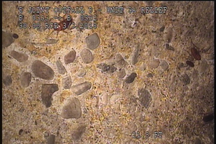 Surface Aggregate Visible, from 11 to 01 o'clock, within 8 inches of joint: NO - SEVERE AGG