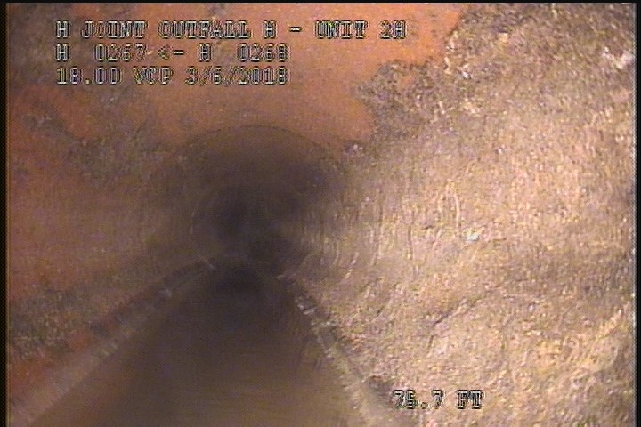 Deposits Attached Other, 15 %of cross sectional area, from 01 to 05 o'clock, , within 8 inches of joint: YES, Start - GREASE OR SCALE