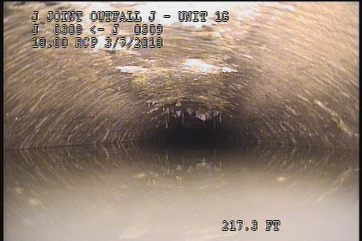 Water Mark, 100 %of cross sectional area
