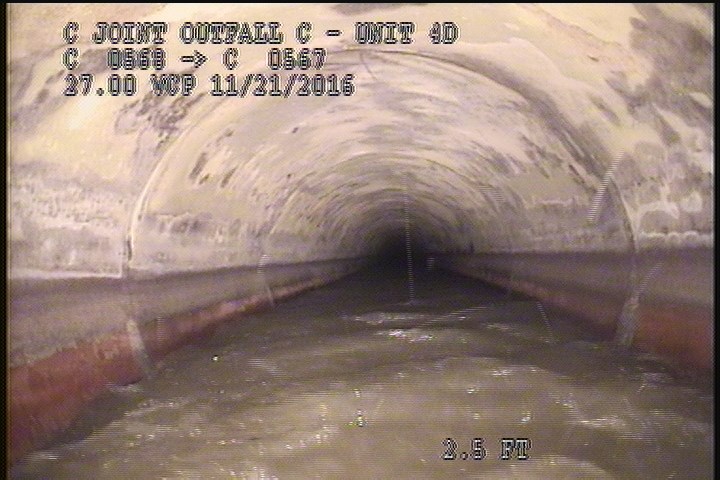 General Observation - WHITE COATING OR BUILDUP ON PIPE