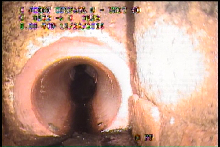 Survey Abandoned - THICK PIPE APPERAS 8" IS 6" WILL NEED OLD VAN TO TRACTOR