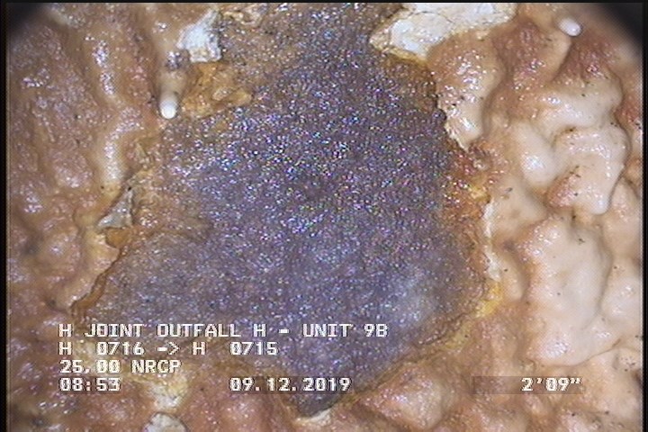 Surface Spalling, from 08 to 04 o'clock, within 8 inches of joint: YES, Start