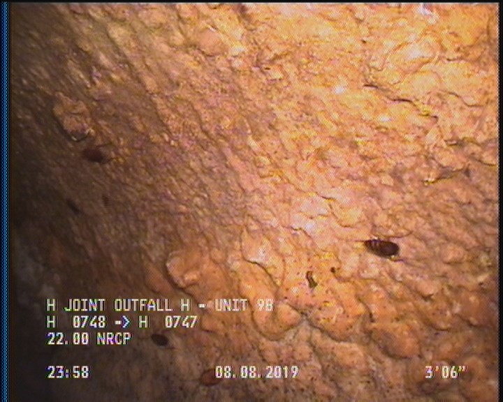 Surface Spalling, from 09 to 03 o'clock, within 8 inches of joint: YES, Start