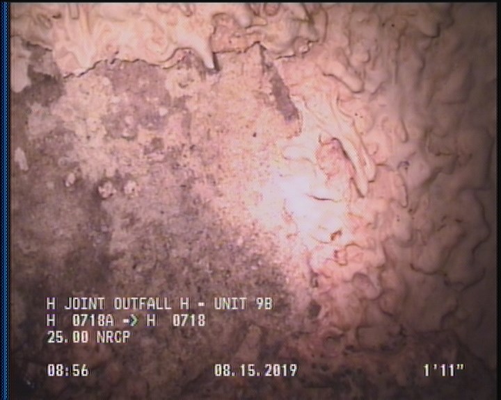 Surface Spalling, from 08 to 04 o'clock, within 8 inches of joint: YES, Start