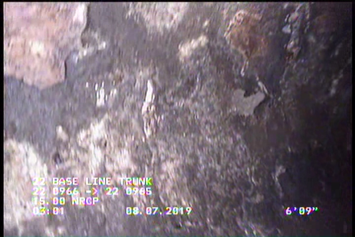 Surface Spalling, from 08 to 04 o'clock, within 8 inches of joint: YES, Start