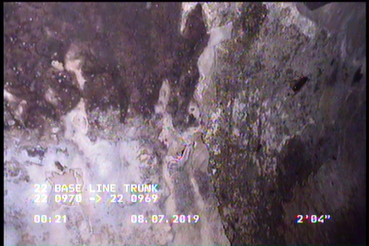 Surface Spalling, from 08 to 04 o'clock, within 8 inches of joint: YES, Start