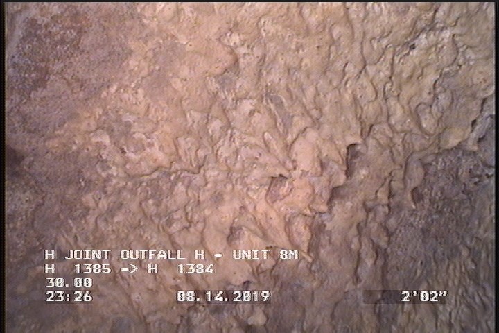 Surface Aggregate Projecting, from 08 to 04 o'clock, within 8 inches of joint: YES, Start