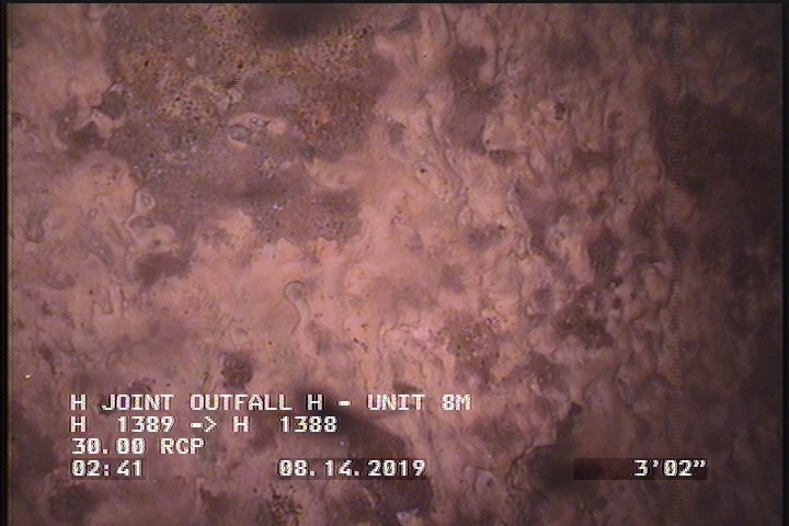 Surface Aggregate Projecting, from 08 to 04 o'clock, within 8 inches of joint: YES, Start