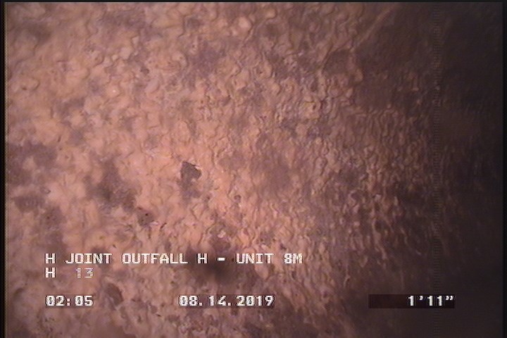 Surface Aggregate Projecting, from 08 to 04 o'clock, within 8 inches of joint: YES, Start
