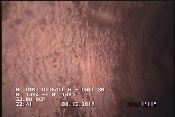 Surface Aggregate Projecting, from 08 to 04 o'clock, within 8 inches of joint: YES, Start